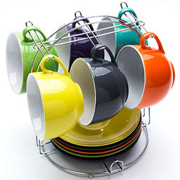 23134 Наб/чашек 6пр на подс 250мл +6блюдец LR( х6) - Lorane фото 2