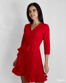 Платье Бэкка (красный) - Nadi bordo фото 2