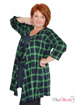 Кардиган Модель №967 размеры 44-84 - Plusmoda фото 9