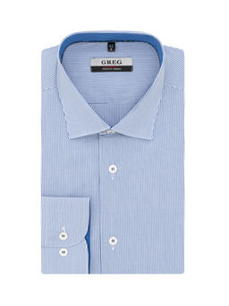 Сорочка мужская длинный рукав GREG 211/117/145/Z/1p STRETCH_GB  фото 3