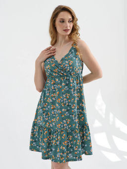 Сарафан Оптима Сиеста хлопок синий фото 3