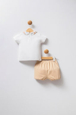 K_z Bebek Beyaz _ortlu Pijama Tak_m_ - U.s. polo assn фото 2