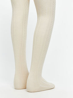 Desenli K?z ?ocuk K?lotlu ?orap 2li