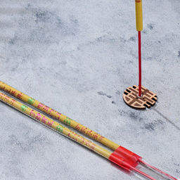 Цена за 3 шт. Набор ГИГАНТСКИХ благовоний буддийских «Золото», 3 штуки, 48.5×1.2 см