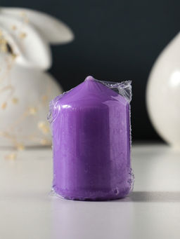 Свеча - цилиндр 4×6 см, 70 г, лаванда