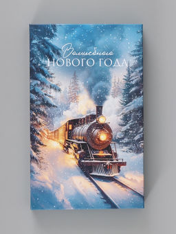 Коробка новогодняя подарочная «Волшебного праздника», 32.5×20×12.5 см