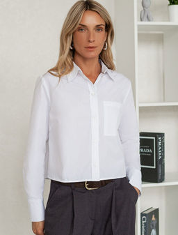 D29.272 Блузка женская белый