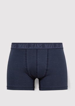 Lacivert Basic Boxer