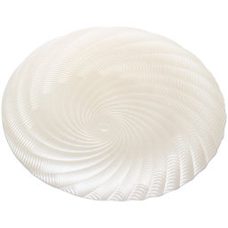 Тарелка стеклянная "Фьюжн" 32см перламутр
