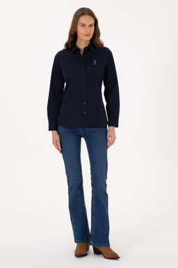 Kad_n Lacivert Uzun Kollu Basic G_mlek - U.s. polo assn фото 4