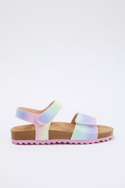 Trendyol Shoes Pembe C?rt Bantl? Kucuk K?z Cocuk Kids Sandalet TAKSS25SD00024 - Trendyolmilla фото 4