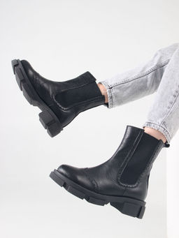 Челси 360.P.21074bl. Черный макс/Байка