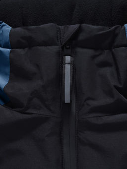 Горнолыжный костюм зимний для мальчика темно-синего цвета 9517TS