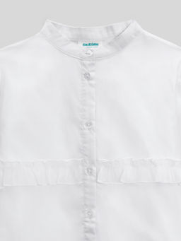 ACOOLA /Блузка детская для девочек Imma белый фото 4