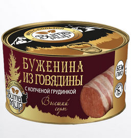 Буженина из говядины с копченой грудинкой высший сорт ВитаМир , 325г  фото 4