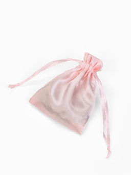 Набор мешочков подарочных, атласные, 50 шт. 8×10 см, светло-розовый