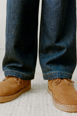 LINED LEATHER BOOTS - Zara фото 3