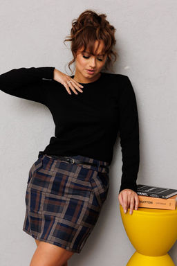 Джемпер ANELLI 1385 ежевика