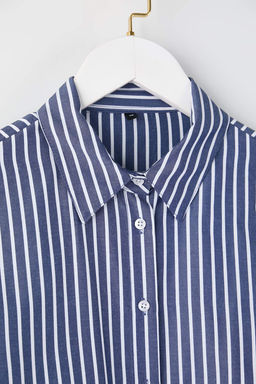 Ekru Korse Detayl? Bele Oturan Gomlek TWOAW26GO00055 - Trendyolmilla фото 14