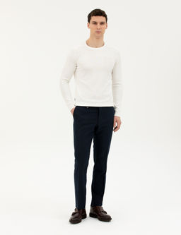 Lacivert Slim Fit Kuma_ Pantolon