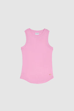 Kad_n Pembe Bisiklet Yaka Basic Ti__rt - U.s. polo assn фото 7
