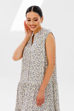 Платье Lars Style 941 цветочный принт