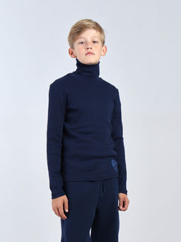 CWJB 63985-41-426 Водолазка для мальчика,темно-синий