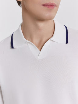 Поло мужское Mark Formelle кремовое из вискозы фото 4