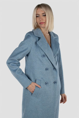 Пальто женское демисезонное (пояс) - El podio фото 8