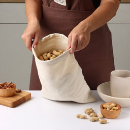 Мешочек для хранения Доляна, 25×30 см, лён