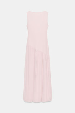 VESTIDO LARGO COMBINADO TUL / Rosa palo - Zara фото 5