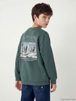 California Bask?l? Erkek ?ocuk Sweatshirt