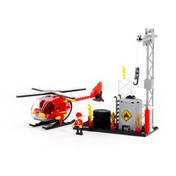 Конструктор Классик Город. Пожарная часть-1.4 (164 элемента) (в коробке) - Полесье фото 2