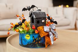 Заготовка для декорирования Love2art MG-009 кашпо оцинкованный металл 24 х 11 х 10 см СК/Распродажа 24х11х10настенное фото 6