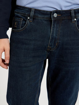 Утепленные мужские джинсы прямые кроя с начесом - Mossmore фото 7