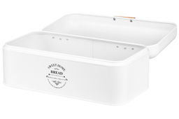 Хлебница 42,5*23*16,5 см Белая с откидной крышкой, белая, металл - Elan gallery фото 6