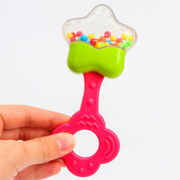 Погремушка Сладости: звезда, с эластичными элементами, Крошка Я  фото 2