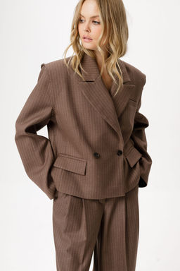 Жакет Pirs 6377 коричневый