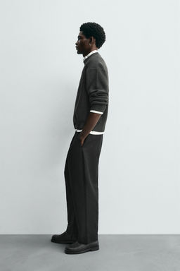 JERSEY ESTRUCTURA CHENILLA / Gris - Zara фото 4