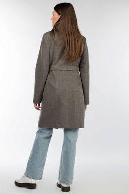 01-10259 Пальто женское демисезонное (пояс) - El podio фото 4