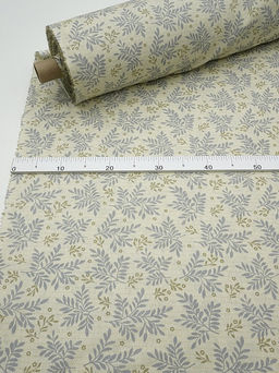 Сатин Ветвистый танец цв.телесно-оливковый, ш.2.35м, хлопок-100%, 105гр/м.кв - Купава фото 8