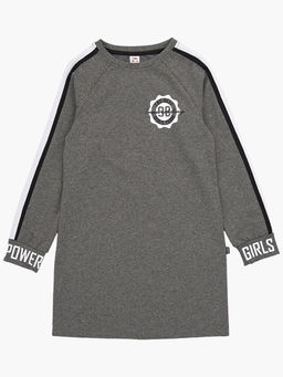 Платье с принтом из супрема UD 7420 граф меланж - Mini maxi фото 7