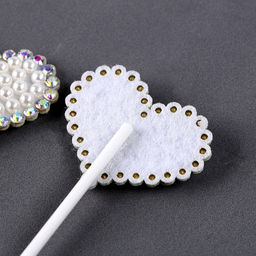 Набор для украшения торта Блестящие сердечки, в наборе 3 шт. - Страна карнавалия фото 8