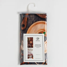 Набор полотенец Этель Счастье есть 40х73 см - 2 шт, 100% хлопок, саржа 190 г/м2  фото 2