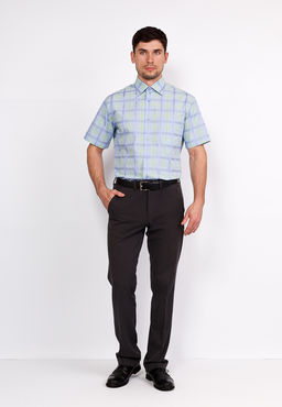 Сорочка мужская короткий рукав GREG 245/301/53/Z/1  фото 5