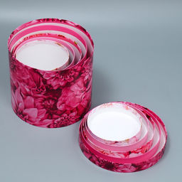 Набор коробок 5 в 1, упаковка подарочная, «Цветы», 13×14 ‒ 19.5×22 см