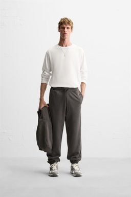 BASIC JOGGER TROUSERS - Zara фото 29