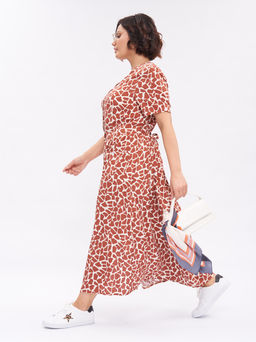 Платье анималистическое ZPP78504CAM34 - Артесса фото 12