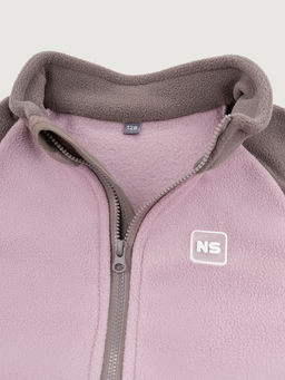 Кофта 4т10424 орхидея/кофе