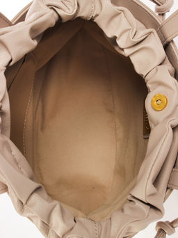 LACCOMA сумка АМ2420-2Ф-бежевый натуральная замша хлопок